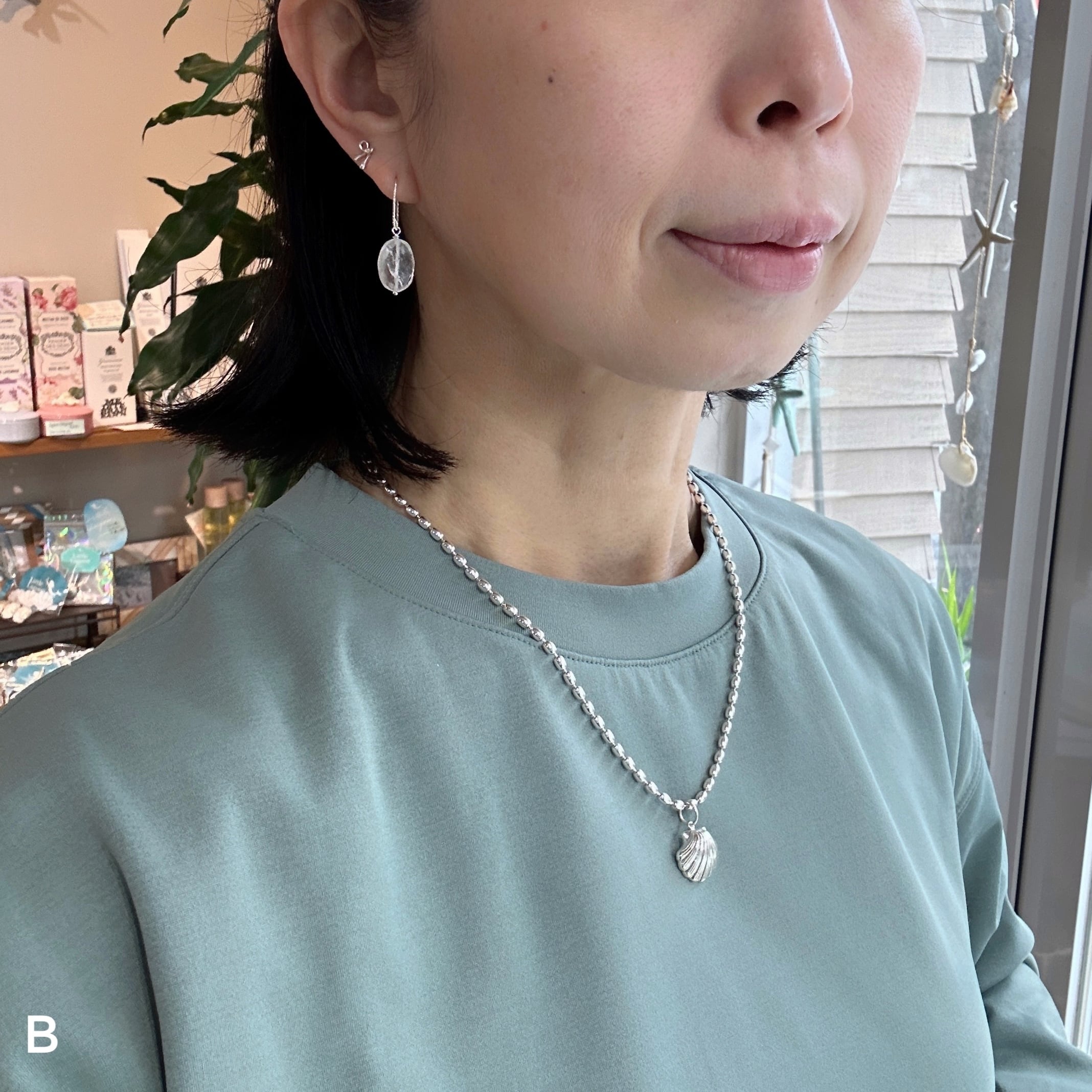 lagoon original ヒマラヤ水晶 フック ピアス | 【公式通販】鎌倉の