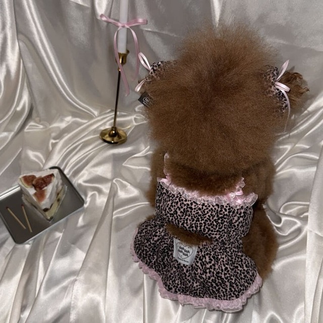 【予約】[tak!tak!tak!tak!]  （Dress/Pink）Love&Wild Leopard Series