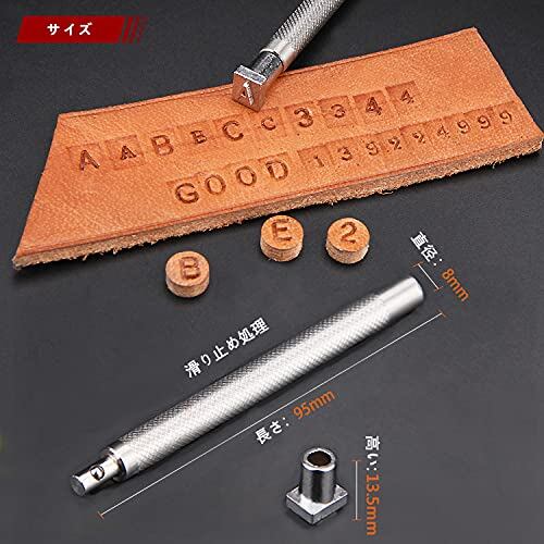 Kimlontonレザークラフト 刻印セット36個 数字/番号 0~9 Kimlontonレザークラフト 刻印セット36個 数字/番号 0~9