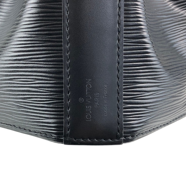 LOUIS VUITTON ルイヴィトン サックデポール エピ ショルダーバッグ ブラック レザー 巾着 vintage ヴィンテージ オールド b75b8t