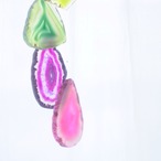 Neon Rainbow - アゲートヒーリングチャイム / Agate Sun Catcher Wind Chime 525