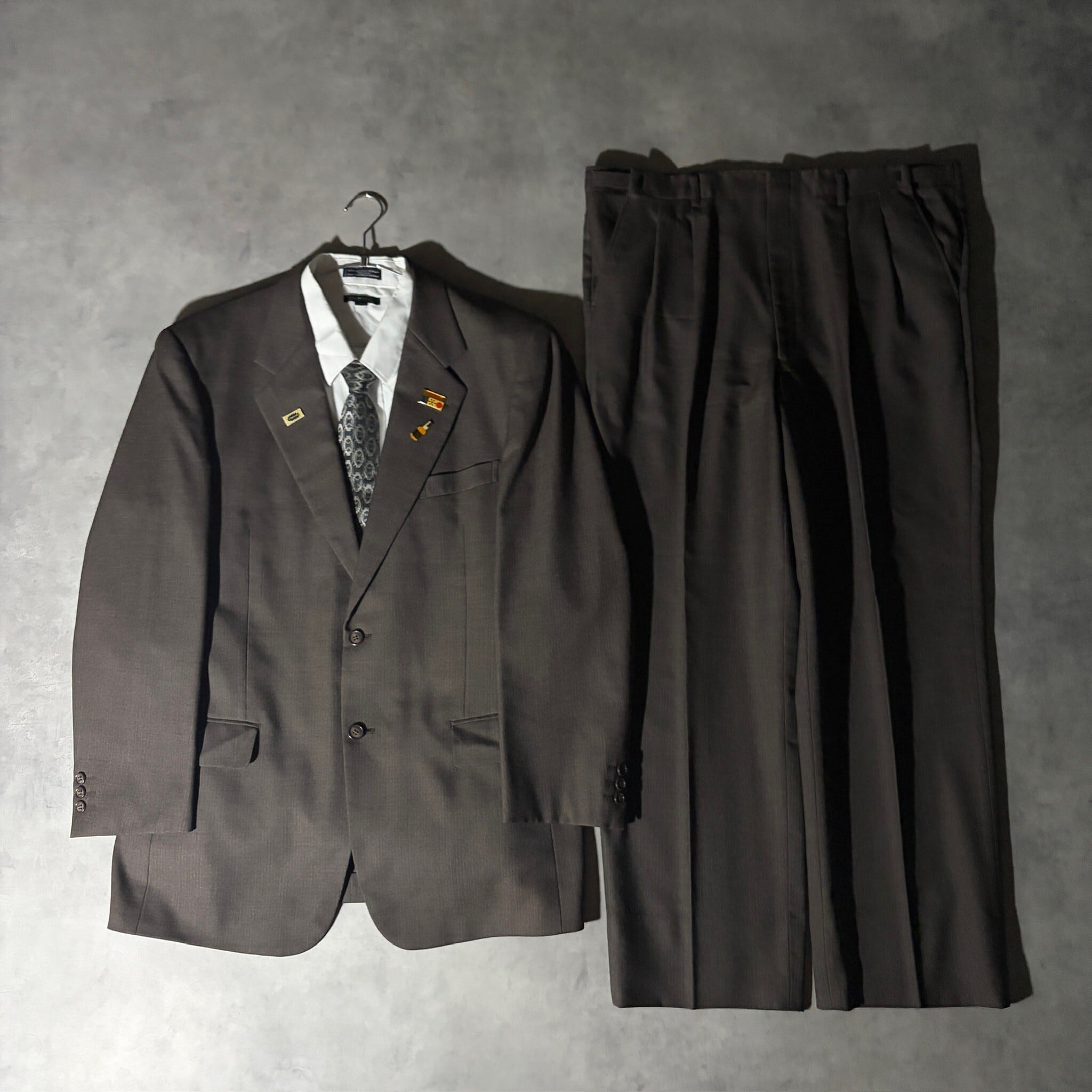 90s vintage レトロセットアップ スーツ ピンズ No.93 メンズ 90s vintage レトロセットアップ スーツ ピンズ No.93