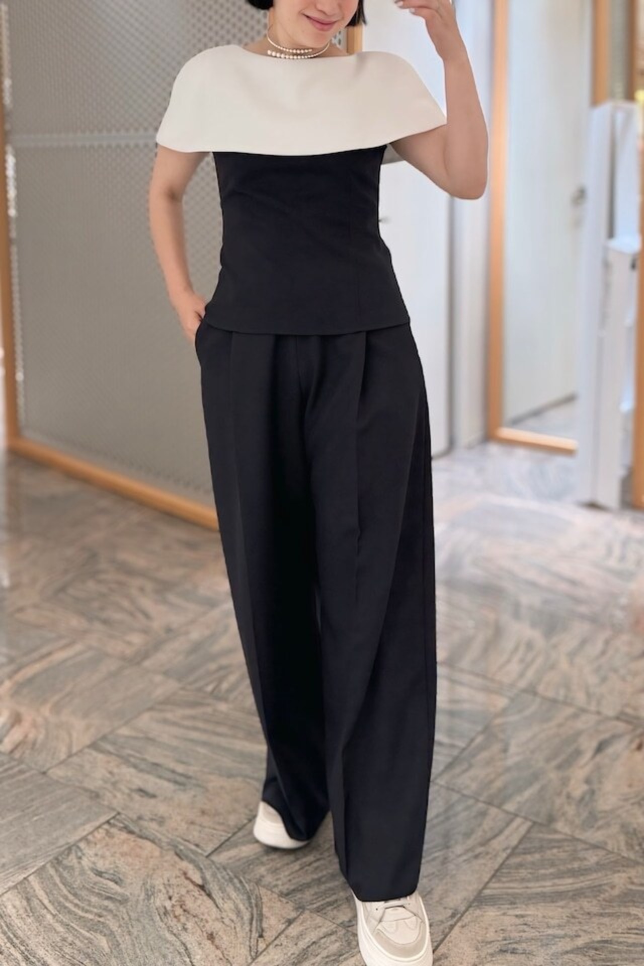 AMICA・kids HANDSOME WIDE PANTS 3色展開