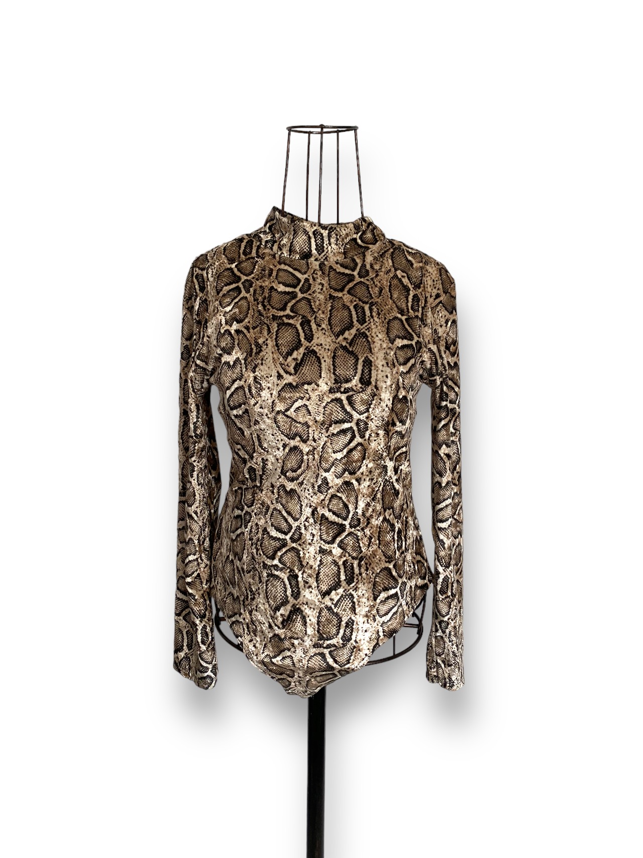 Velours leopard body suits