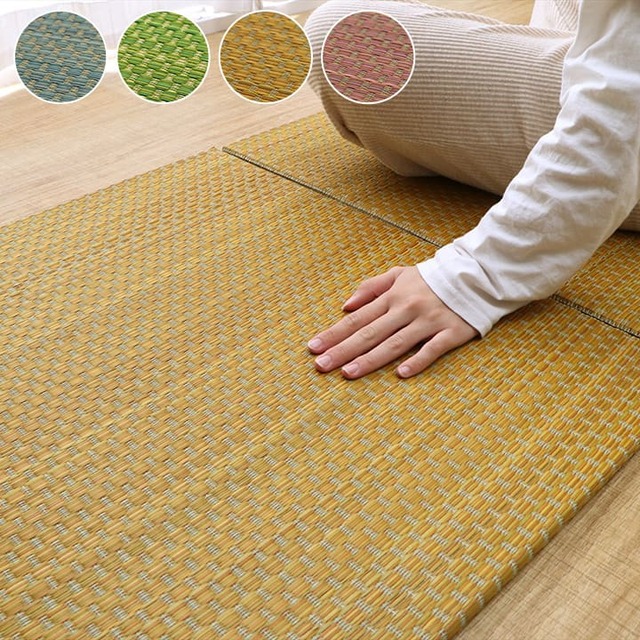 置き畳 プチカラー畳 60×60×1.2cm 4枚組