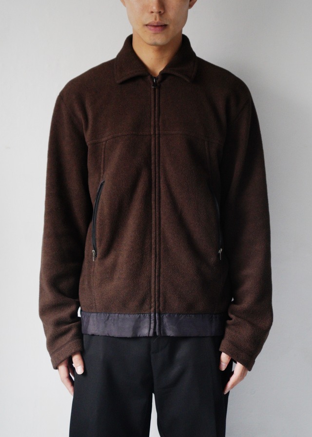 COMME des GARCONS HOMME PLUS switching wool shirts