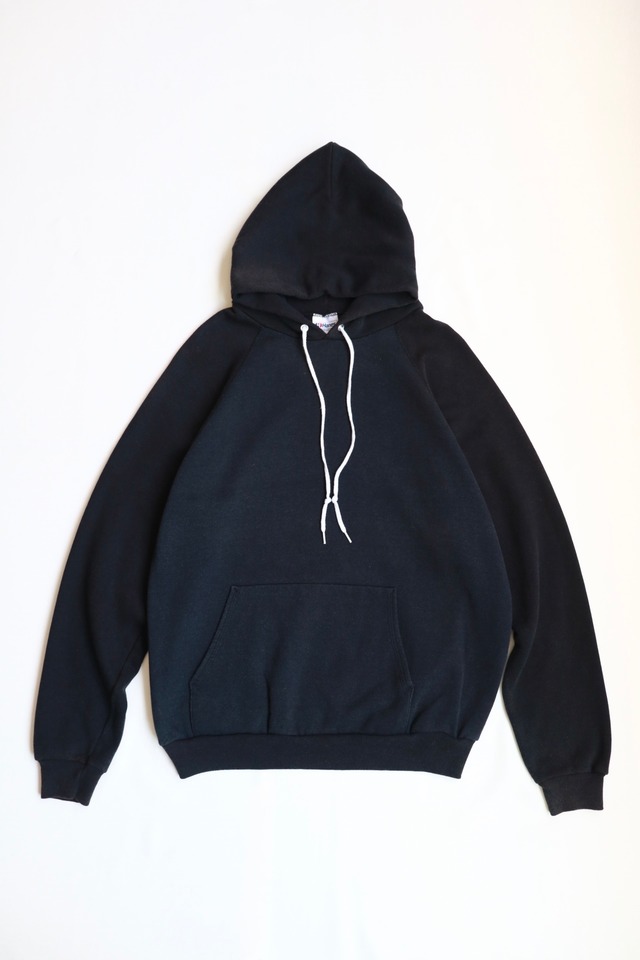 80s Hanes 2 tone black hoodie