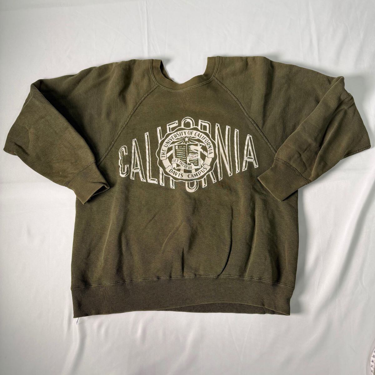 90s old stussy オールドステューシー　白タグ　パイル地　vネック OLD STUSSY 90s 白タグ パイル地 Vネック フリース M | Used&Vintage