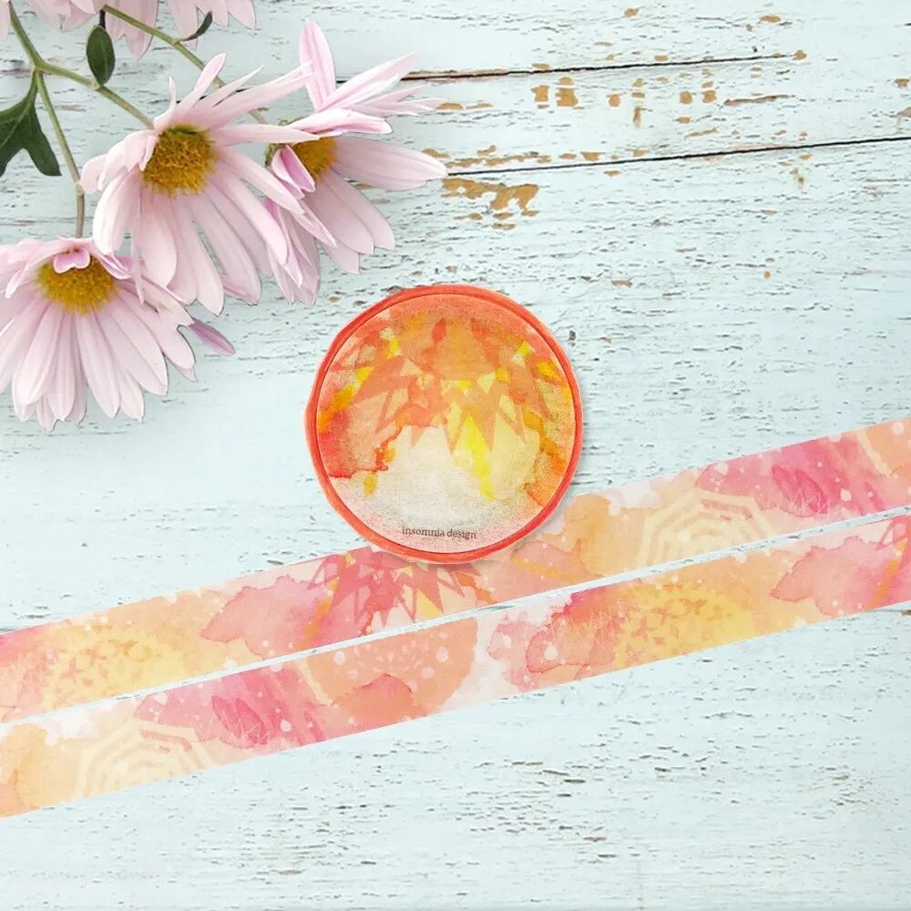 insomnia design×ラウンドトップ Sound of the Sun 15mmマステ RT04