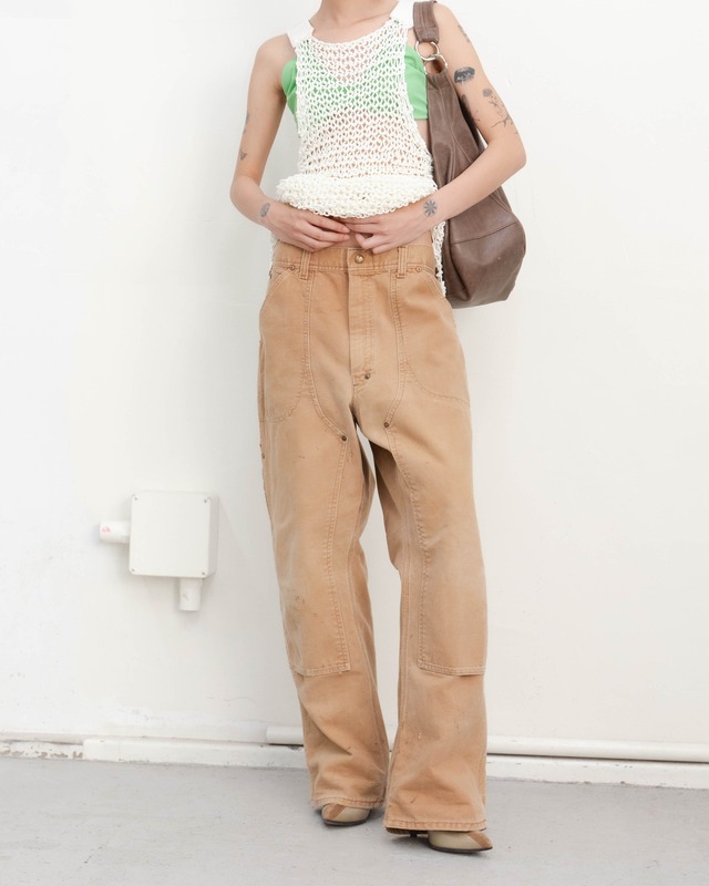 1970s Lee - good faded double knee duck painter pants
