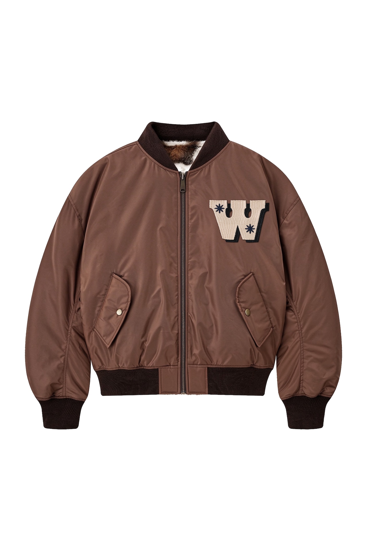 WOKE EDGE  / Reversible Boa MA-1