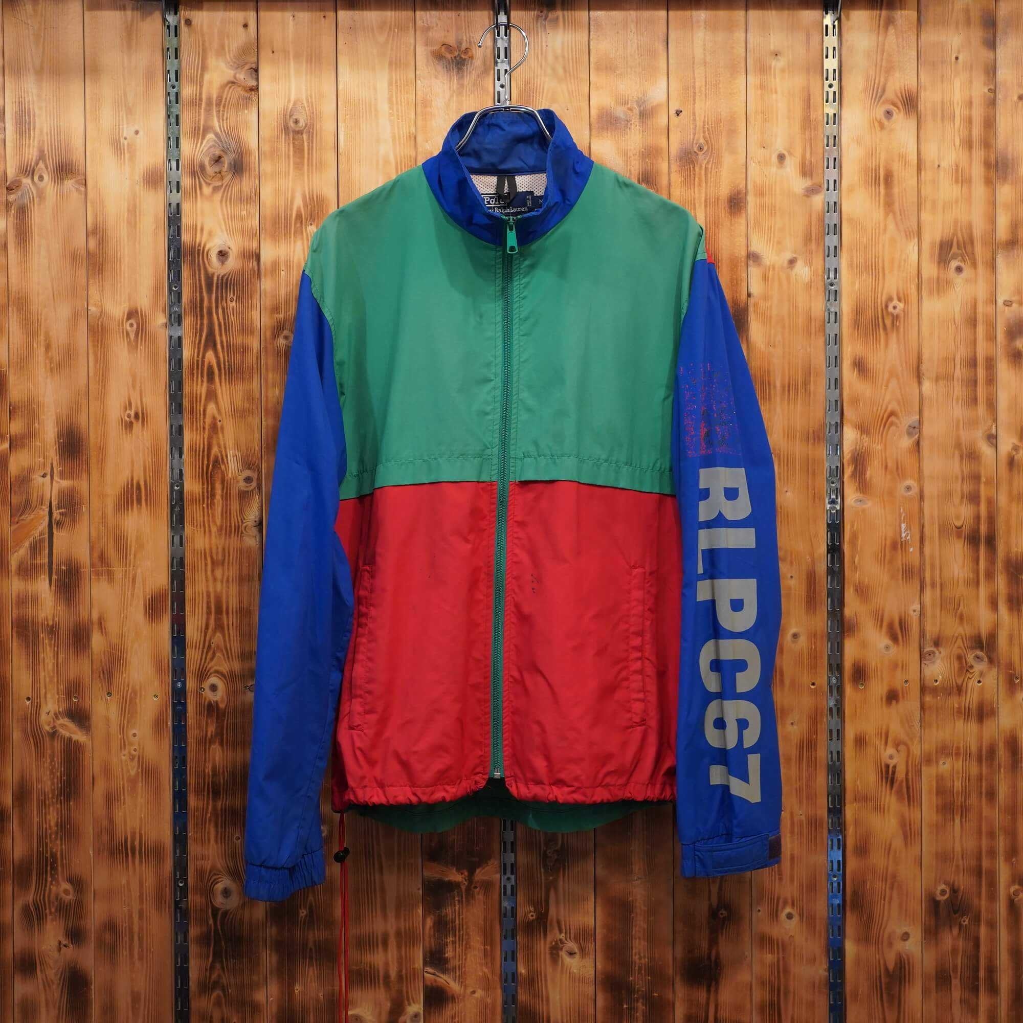 90s ralphlauren rlpc67 ナイロンジャケット M/ラルフローレン オリジナル og