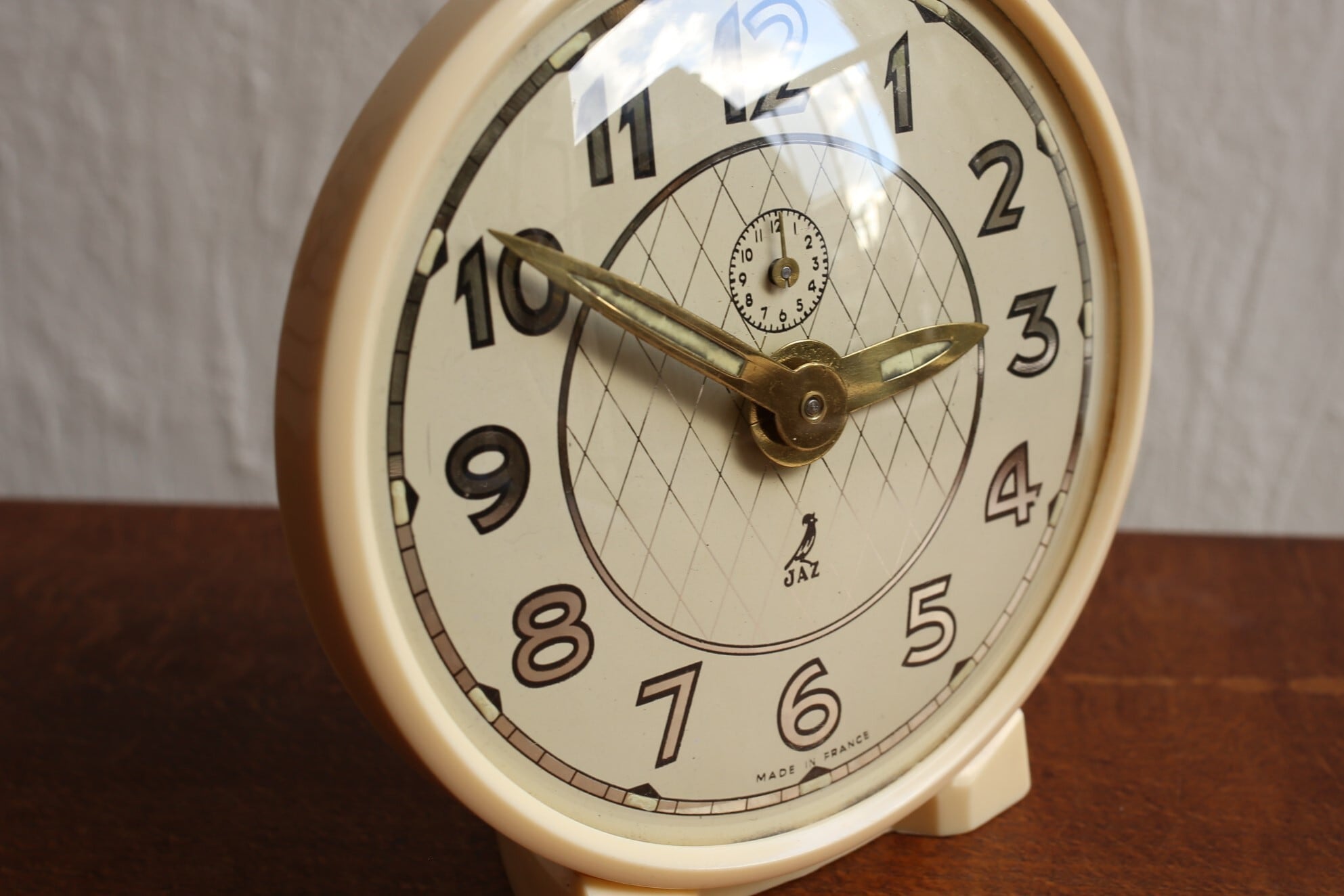 フランス アンティーク ヴィンテージ JAZ 目覚まし時計 『映画 アメリ