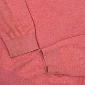 POLO RALPH LAUREN ラルフローレン PIMA COTTON Vネック ニット セーター S/くすみピンク メンズ