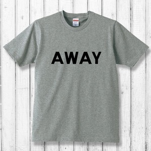 AWAY Tシャツ／ヘザーグレー