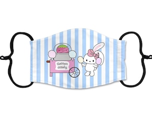 Bunny’s Cafe Face Mask (Ketchupgiri Youtuber Cotton Candy) 