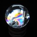アイリスクォーツ 水晶玉 虹入り 27mm 水晶 丸玉 スフィア 置物 原石 一点物 141-8683
