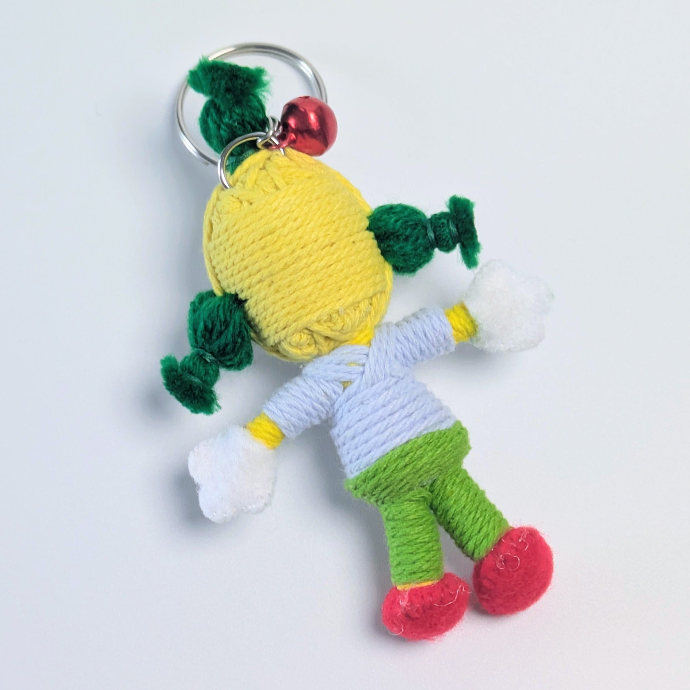 【 The Simpsons / ザ シンプソンズ / クラスティ・ザ・クラウン 】 Voodoo doll KeyHolder / ブードゥー人形 / 身代わり人形 /お守り人形  〚アメリカン雑貨 アメトイ〛