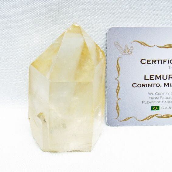 レムリアンシード シトリンクォーツ 原石 ブラジル ミナスジェライス州 コリント産 一点物 おまかせ便 171-7299