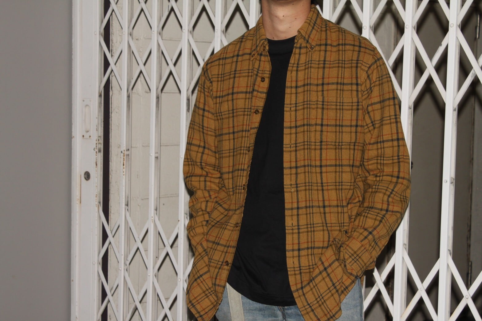 60s PENDLETON Wool B.D. Check Shirt | VOLAR