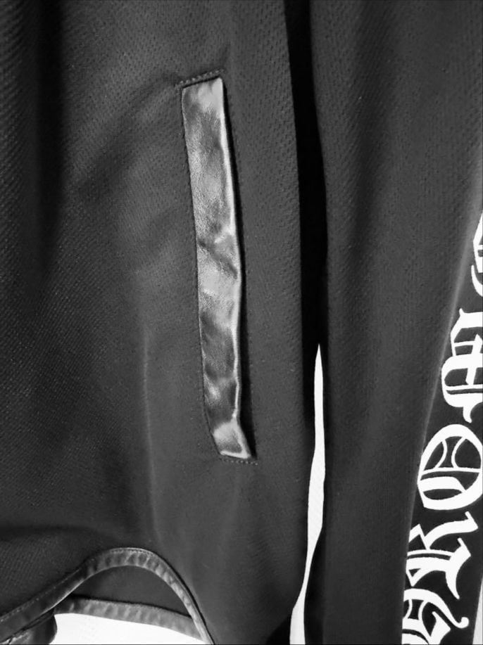 CHROME HEARTS クロムハーツ レザー切 カシミヤ ダガージャケット