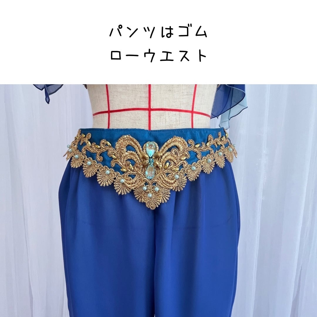 C-19cT 海賊セパレートパンツネイビー （M/L）《バレエ衣装》 | バレエ