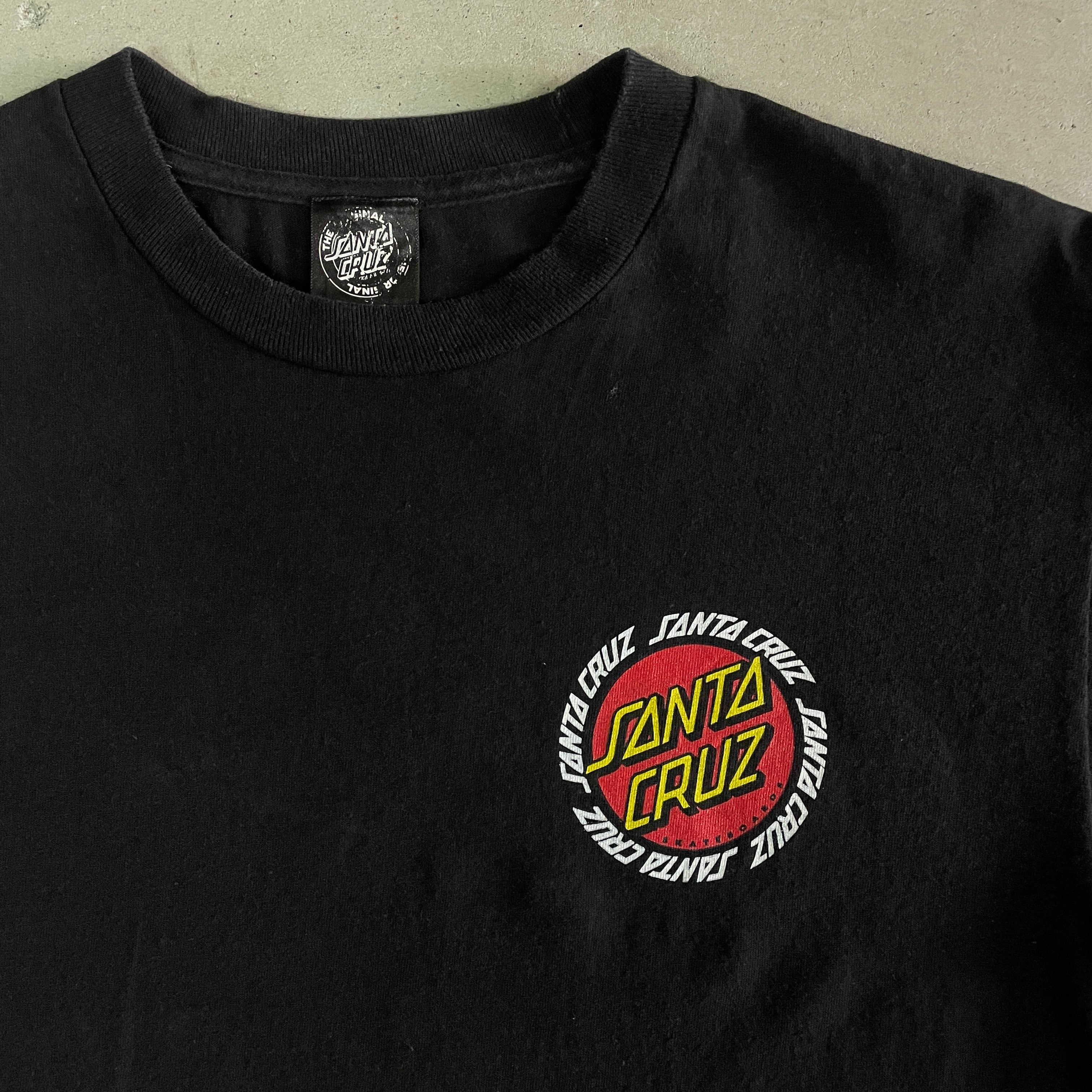 SANTA CRUZ サンタクルーズ バックプリント ロゴプリントTシャツ 