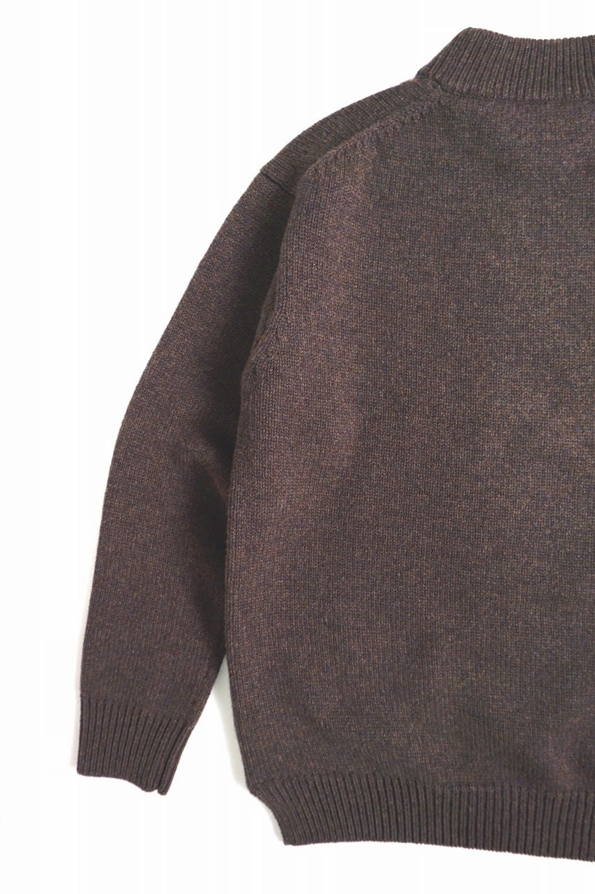 Hand Framed Super Merino Mock P/O