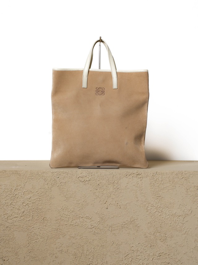 LOEWE ロエベ アナグラム スエード トートバッグ