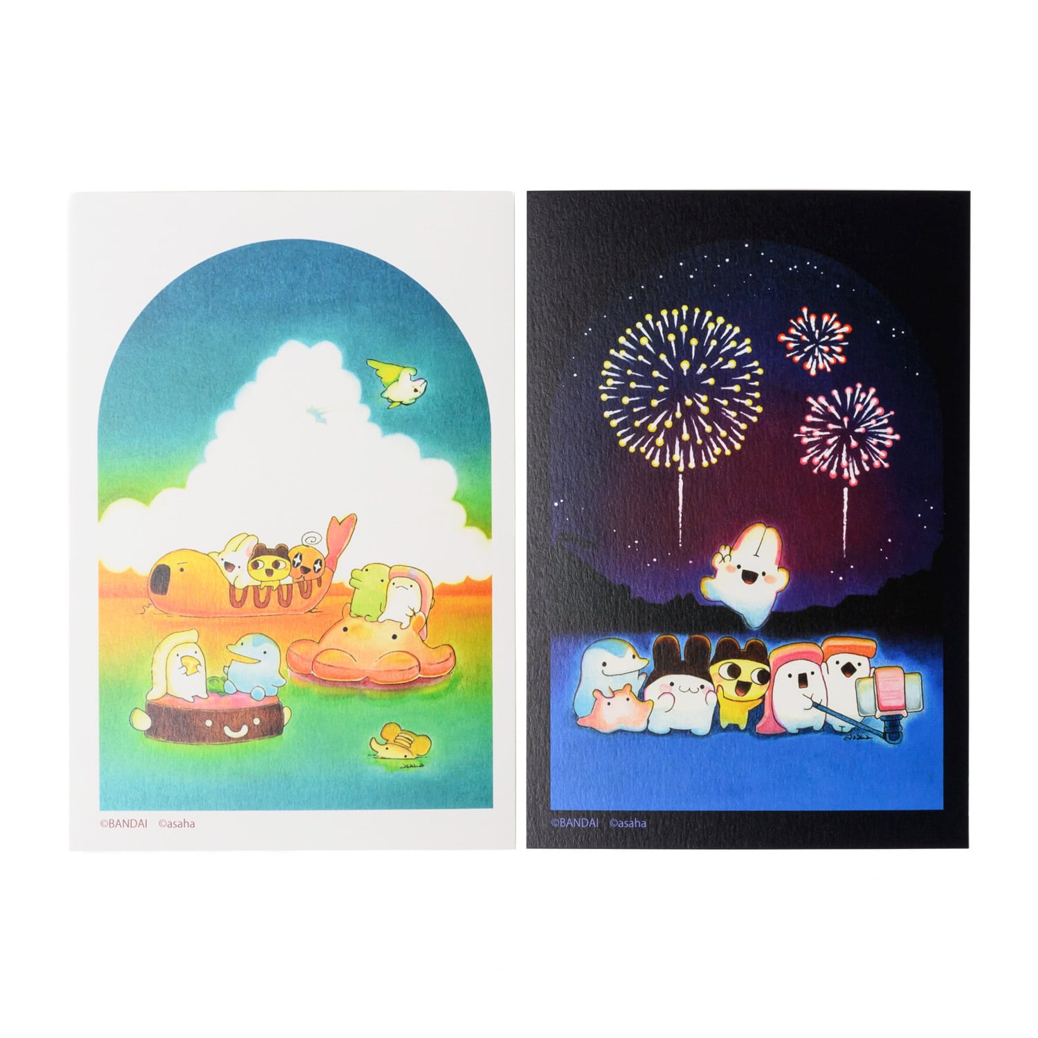 たまごっち×asaha コラボポストカード | TOKYO PiXEL. shop & gallery