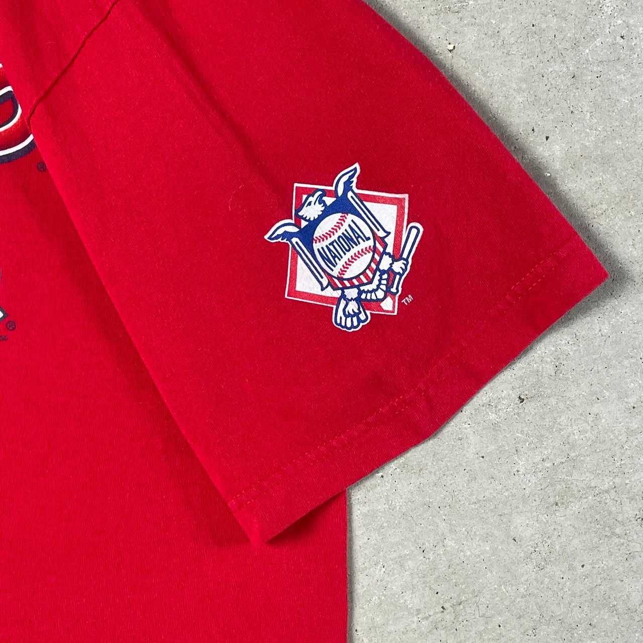 00年代 MLB St.Lois Cardinals ロゴプリントTシャツ メンズXL 古着 