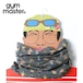 gym master ジムマスター ハッピーペイント ネックゲイター 総柄 ネックウォーマー ロング丈 フェイスガード バフ マスクカバー 防寒 カラフル メンズ レディース 男女兼用 アウトドア スキー スノーボード サイクリング G157643 ポージングレスラー