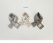 韓国子供服 / 26winter / VANILLA BUNNY / キルティングマフラー / キッズ / 冬服 *FREE*