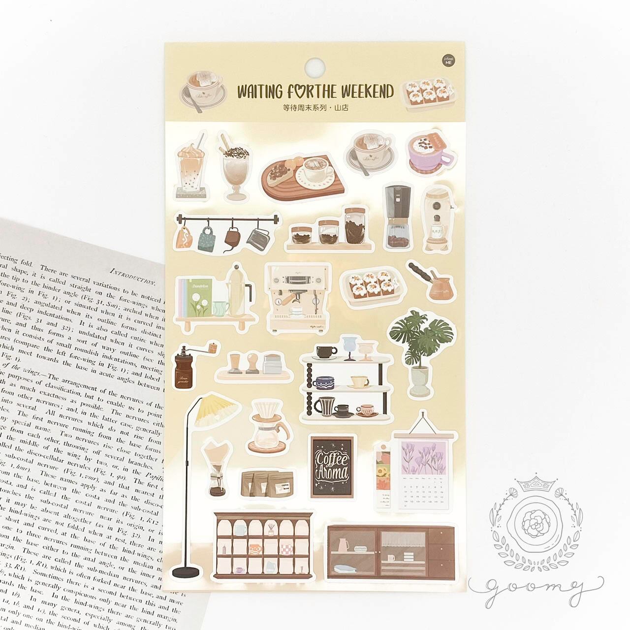 シールシート カフェ2 <S398>