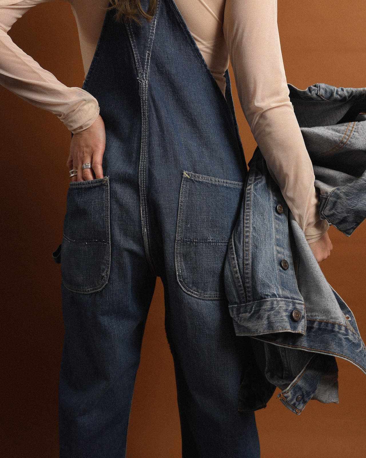 1960's Unknown / Denim Overalls