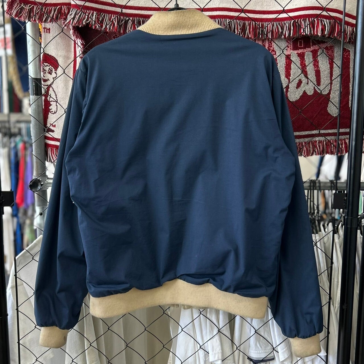 90s IZOD LACOSTE ナイロンジャケット ワンポイントロゴ 古着 古着屋