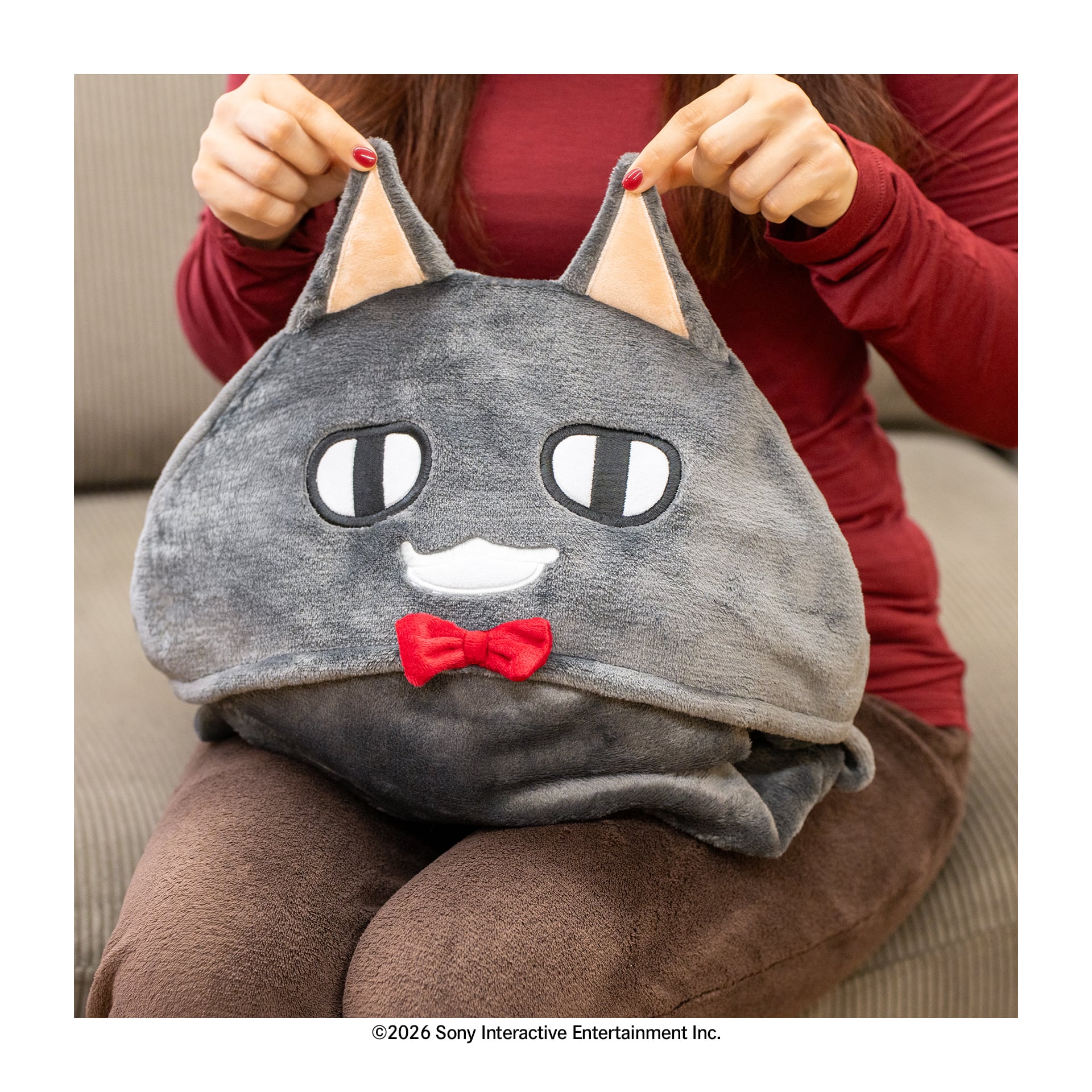 どこでもいっしょ クロ ブランケット | あるじゃんマーケット
