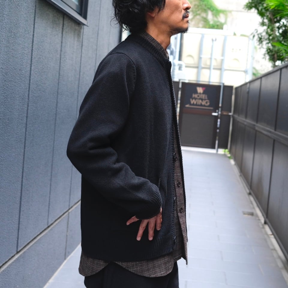 EVAN KINORI(エヴァン キノリ) / Crewneck Cardigan Cashmere Lambs