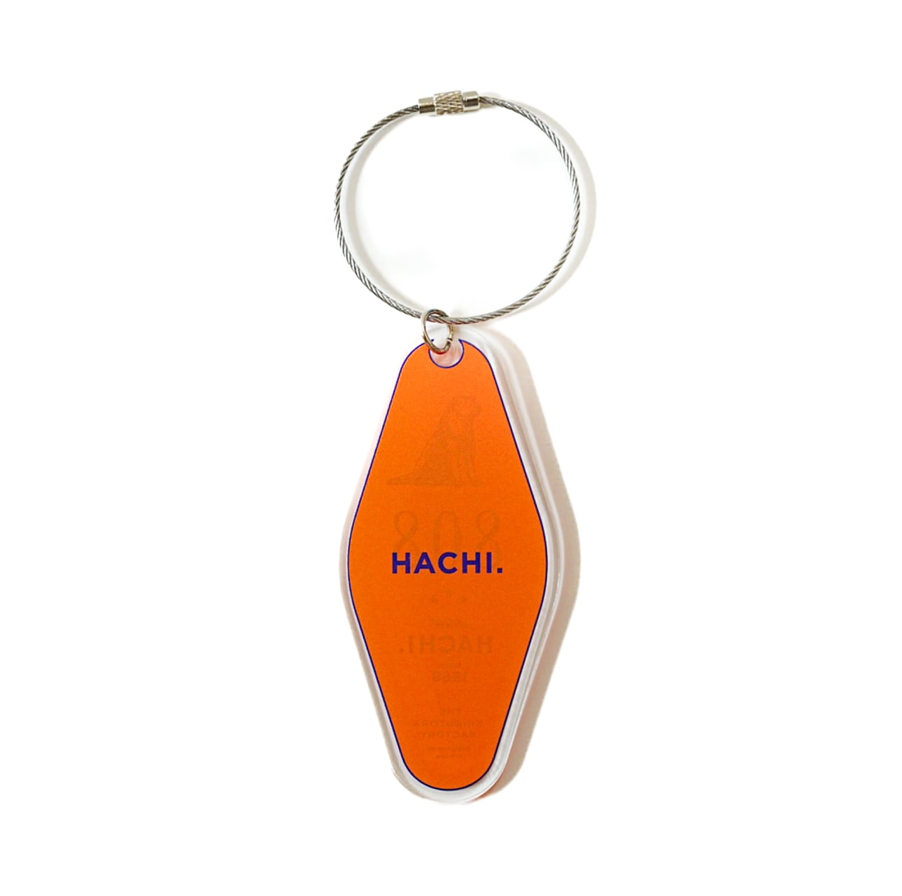 HACHI. MOTEL KEY HOLDER 808 | HACHI.THE SHIBUTORA FACTORY