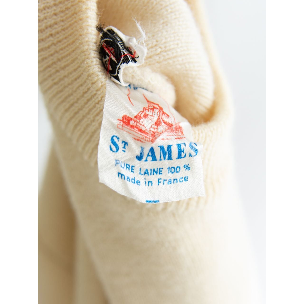 ST JAMES】Made in France 60's 100% wool marine sweater（セント
