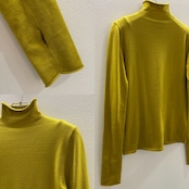 【予約1週間】2025くしゅモック指穴knit/マスタード