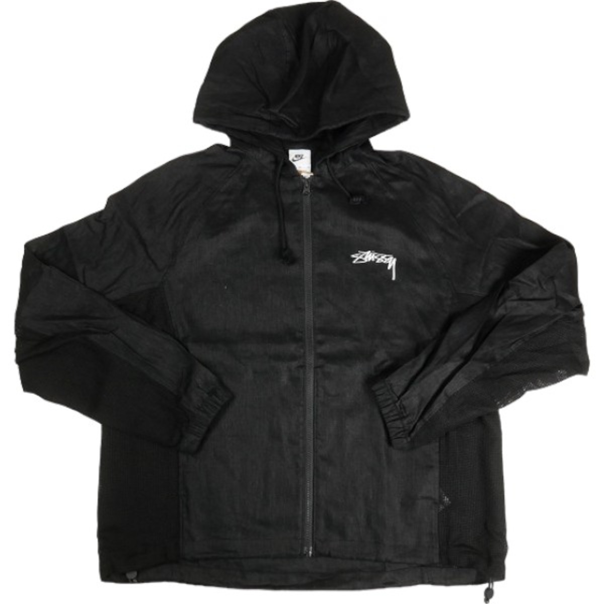 Size【M】 STUSSY ステューシー ×NIKE 24AW LINEN SHELL JACKET BLACK 