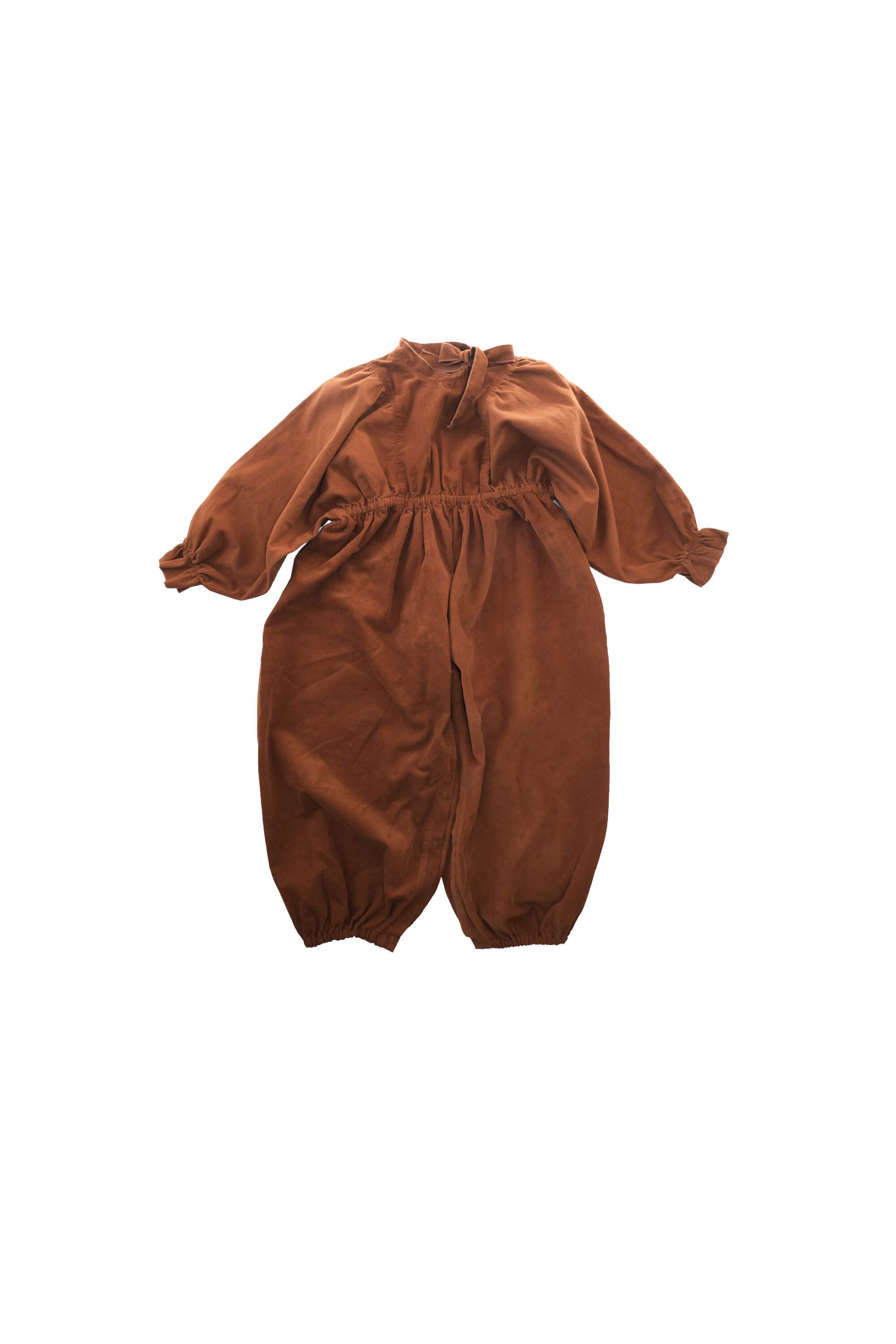 26AW】folkmade(フォークメイド)Noble Jumpsuit CHESTNUT(90/100/110