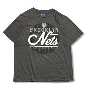 Brooklyn Nets Logo Printed T-Shirt. NBA