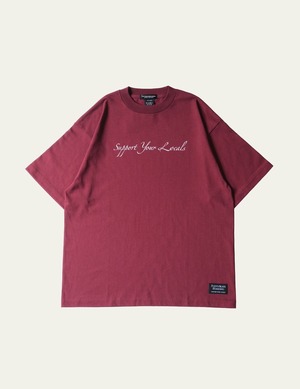 FSB S/S Tee 'SYL'　Burgundy,White,Black