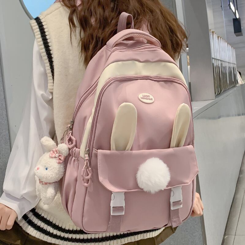 ゆめかわ♡全4カラー 大容量うさ耳リュックサック bag49 | ゆめかわガール