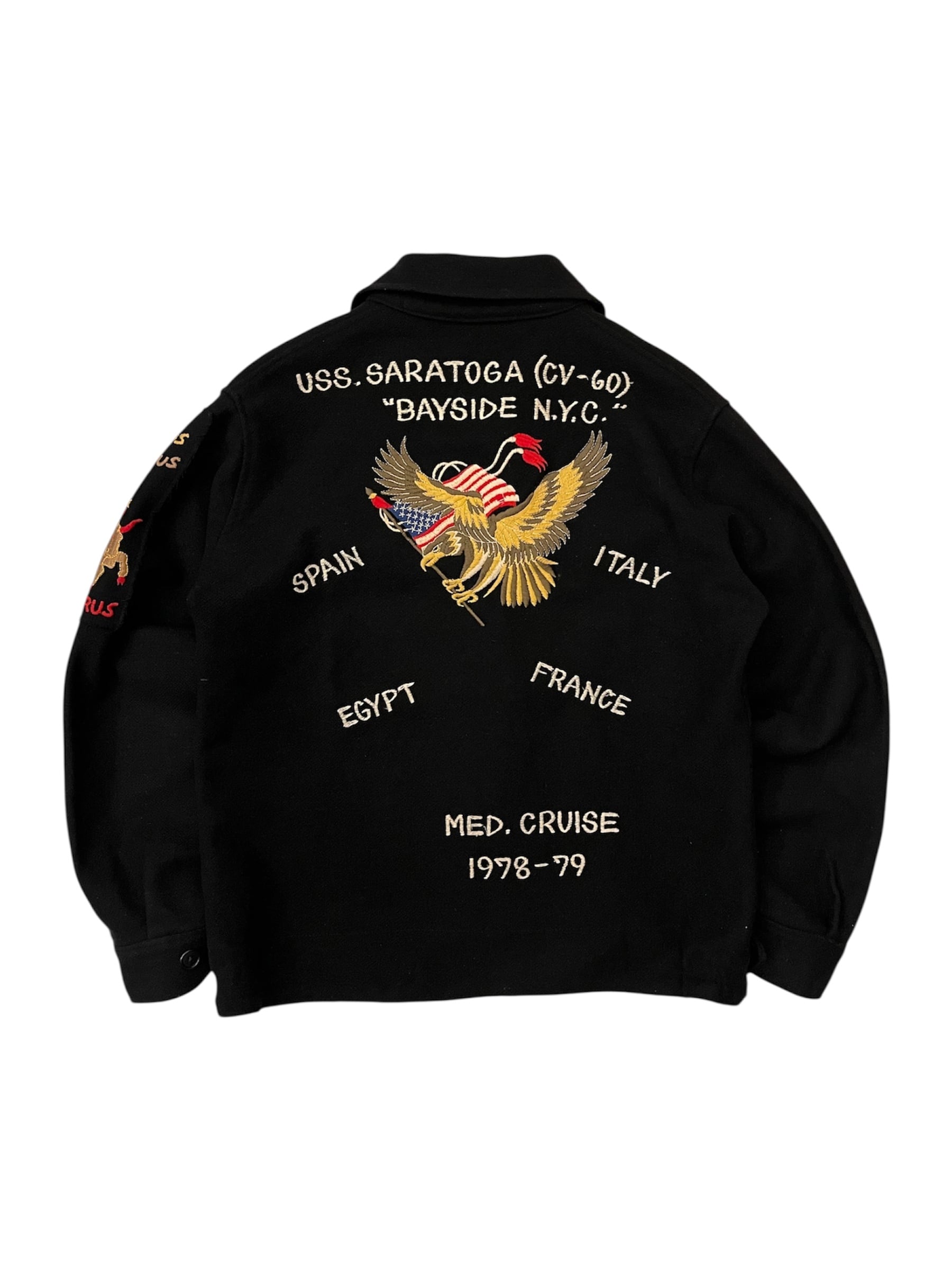 70s U.S.Navy Med Cruise Tour Jacket 70年代 米軍実物 ツアー