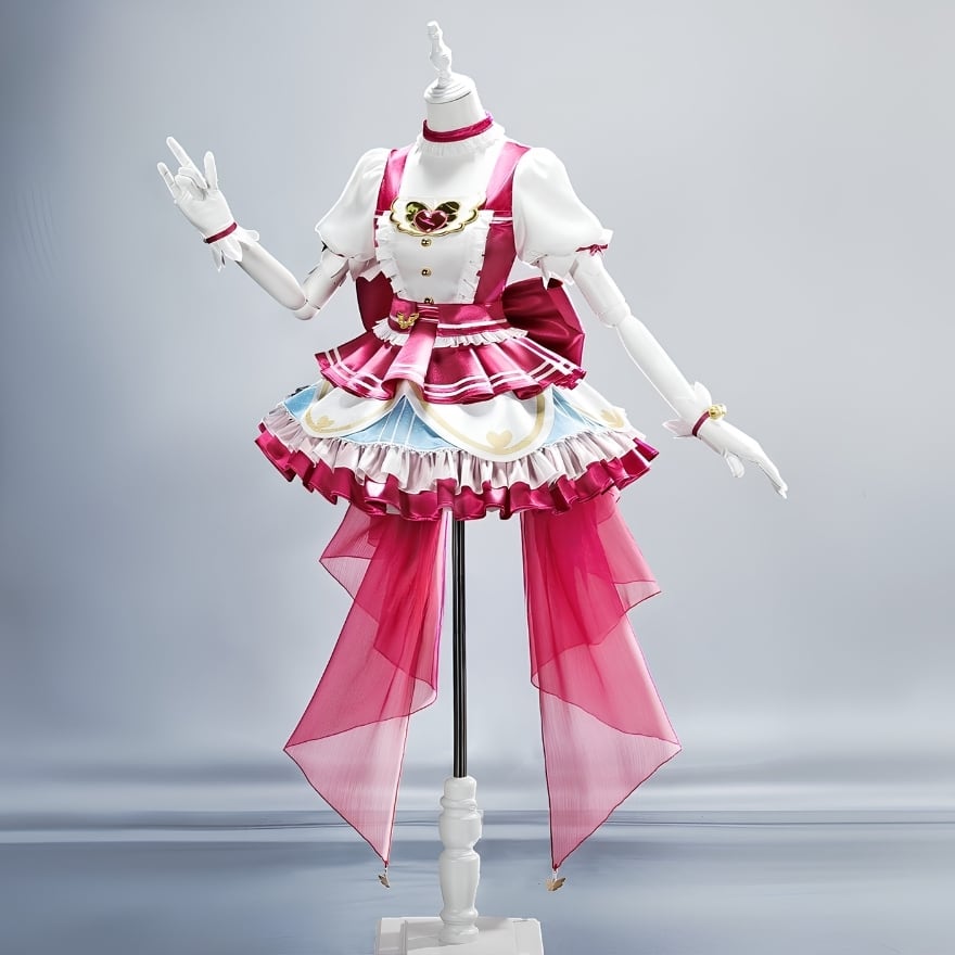 アイドル ライブ衣装|セットアップ ピンク 推し活 イベント衣装