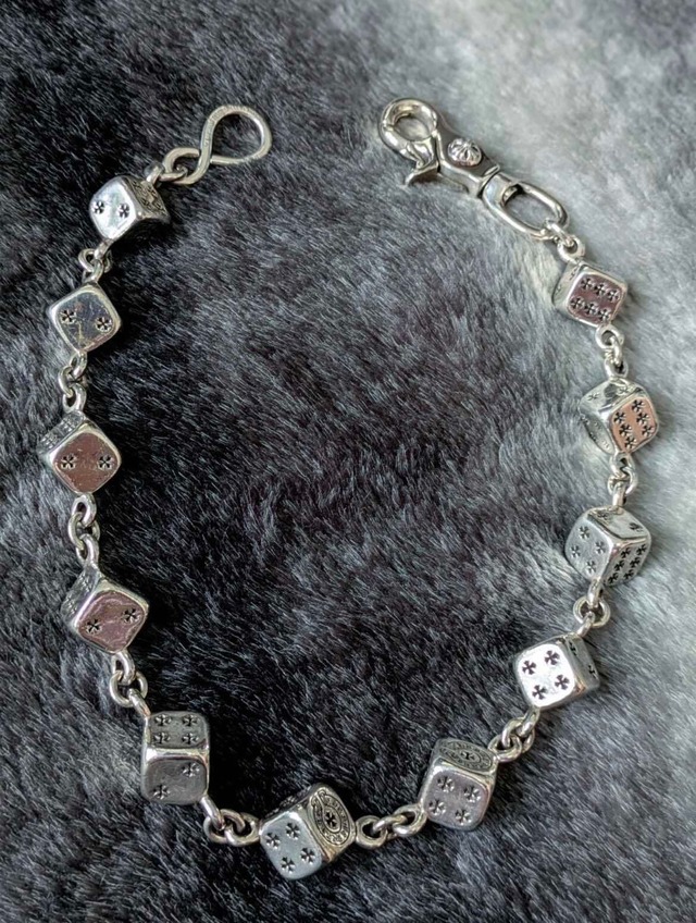 CHROME HEARTS クロムハーツ ダイス ウォレットチェーン 1クリップ