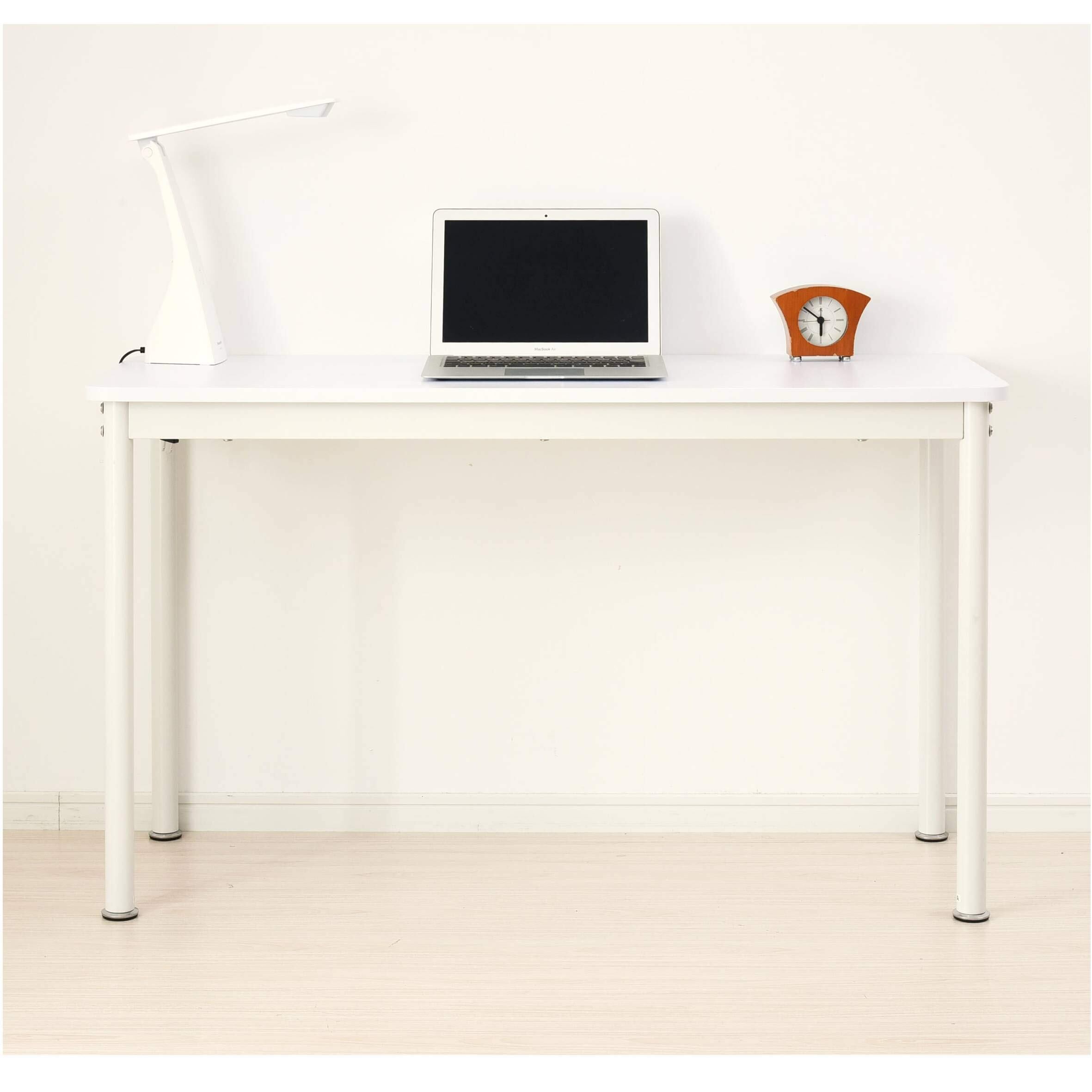 【新着特価】山善(YAMAZEN) デスク パソコンデスク 幅120×奥行45×高さ70cm 【耐荷重80kg】 傷や汚れに強い天板 角が丸い 組立品 オフホワイト/アイボリー MFD1245R(OW/IV)